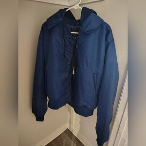 New Men's Blue Coat